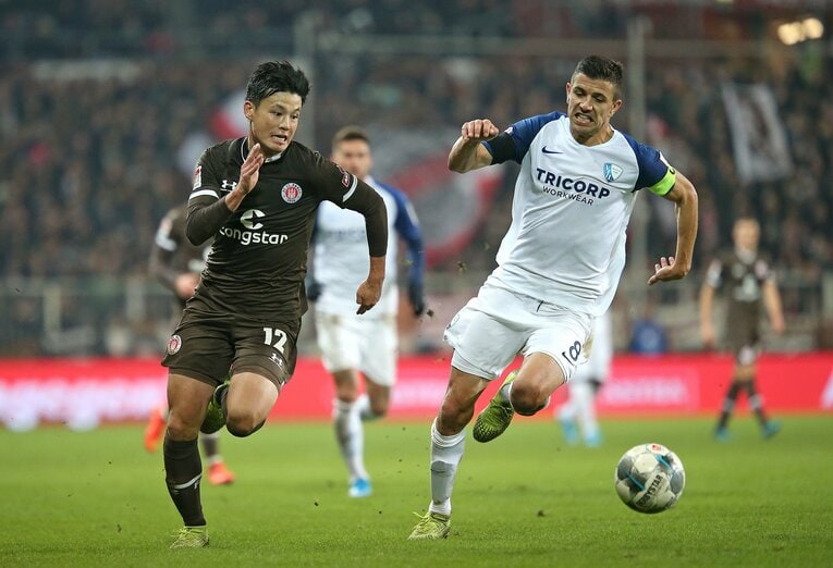 2015-2021シーズンまで、ドイツ・ザンクトパウリに在籍。2度のひざ前十字靭帯の大けがから復活した　©Getty Images