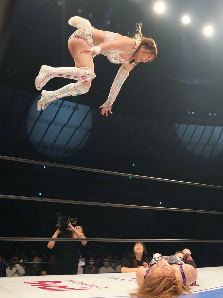 岩谷麻優のハイフライフロー　©Essei Hara