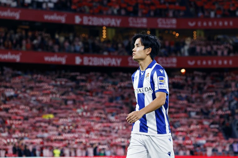 「クボ交代、早すぎでは？」久保建英EL1ゴール1アシストの一方でダービー敗戦後、記者の質問に監督が“意外な答え”…過密日程ソシエダの悩み(14)