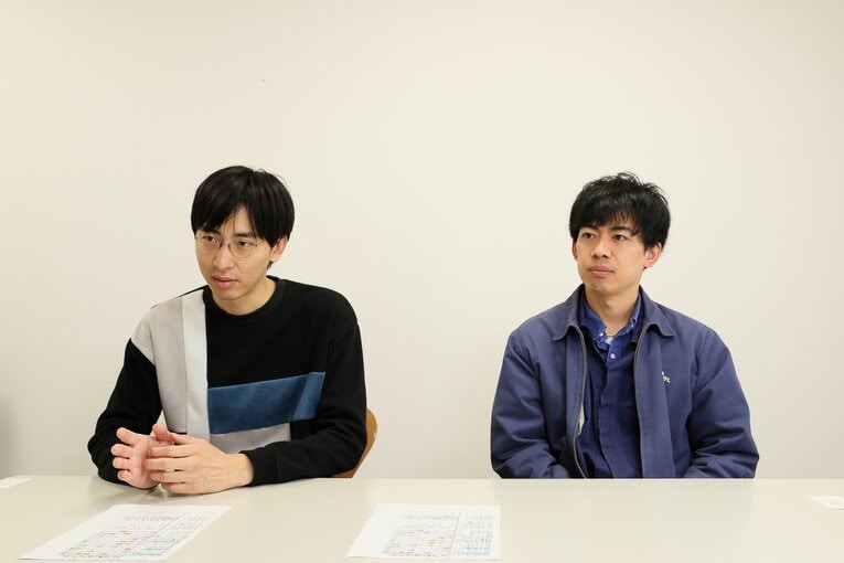 2年連続M-1ファイナリストになったカベポスター。永見大吾（写真左）と浜田順平