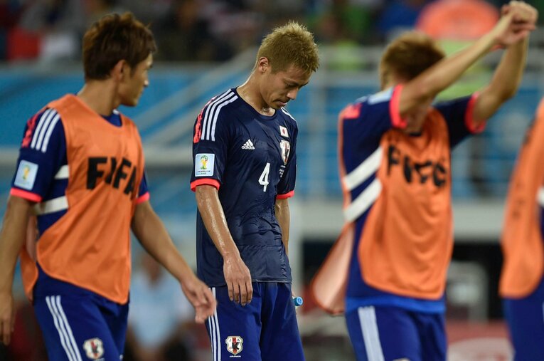 2分け1敗に終わったブラジルW杯の日本代表について、オシムは“負けなかった”ギリシャ戦を厳しく評価した ／ photograph by Takuya Sugiyama/JMPA
