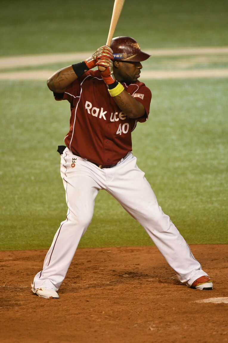 楽天時代のウィーラー©Naoya Sanuki