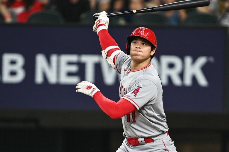 今季119試合に出場し、ホームラン42本と独走中の大谷（8月16日現在）©︎Nanae Suzuki