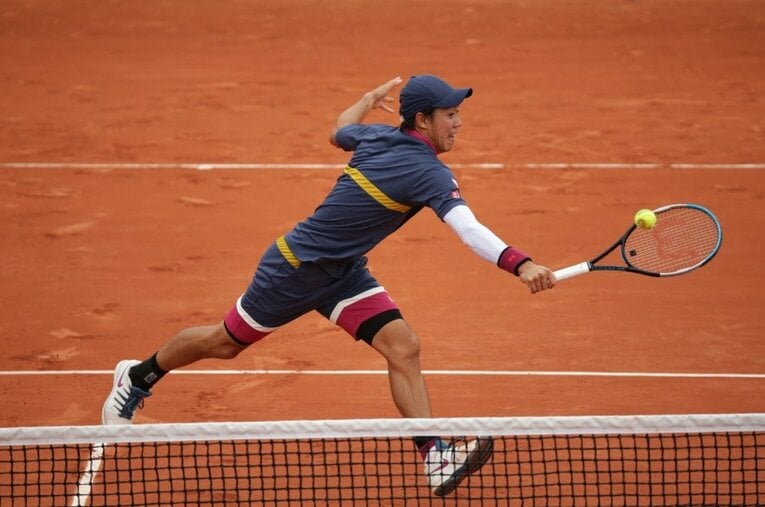 錦織圭「一番良かった」は強がりではない　全仏2回戦敗退も美しいダウン・ザ・ライン発動(3)