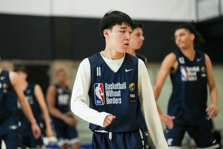 BWBグローバルキャンプの様子　©︎NBA