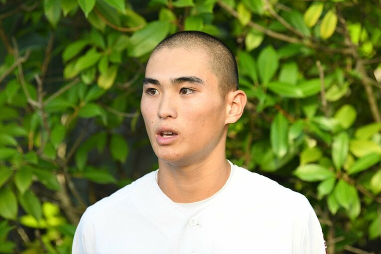 新主将に就任したのが、曽根丈一郎だ。前チームから「2番・二塁手」として出場していた ©Kota Inoue