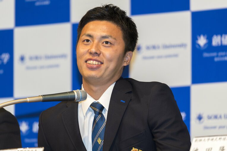 2016年ドラフト指名時　©BUNGEISHUNJU
