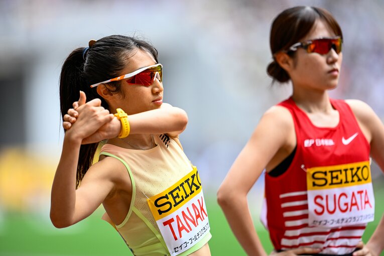 3000mからの連戦にもかかわらず日本人トップの2位に入った田中　©︎Nanae Suzuki