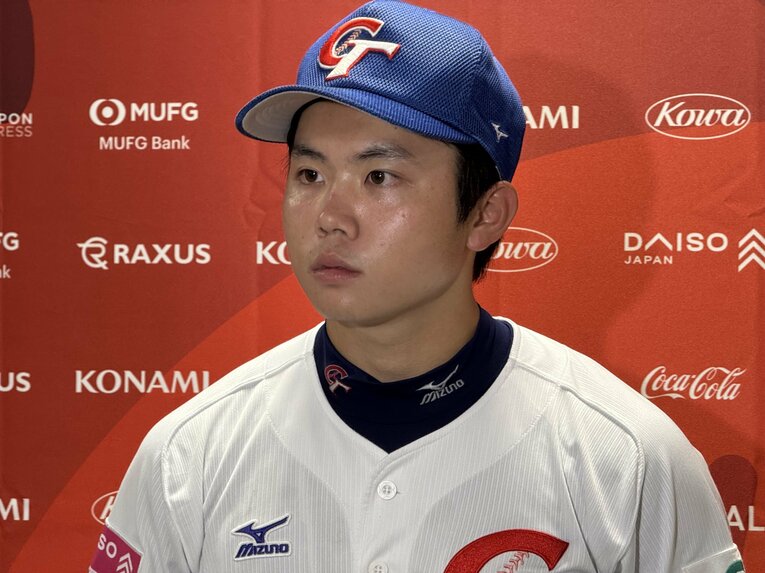 現在は帝京大学2年のワン・シンハン通訳。高校時代は聖隷クリストファー高校（静岡）に留学していた ©Yuji Yanagawa