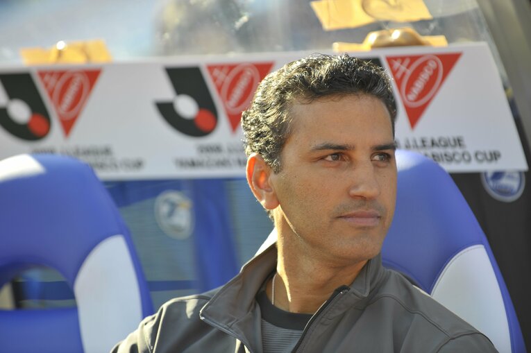 大分時代のシャムスカ監督©Toshiya Kondo