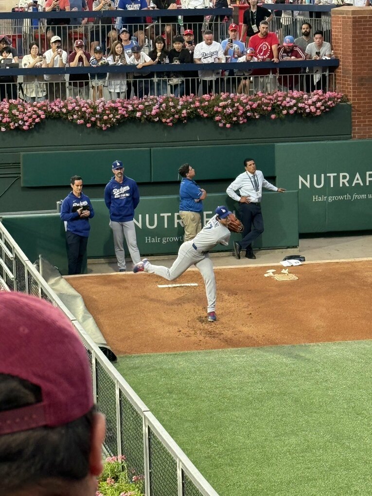 【“テレビに映らない”大谷取材写真】ブルペンでヤジられても飄々と投球練習…写真はまだまだ続きます　©Naoyuki Yanagihara