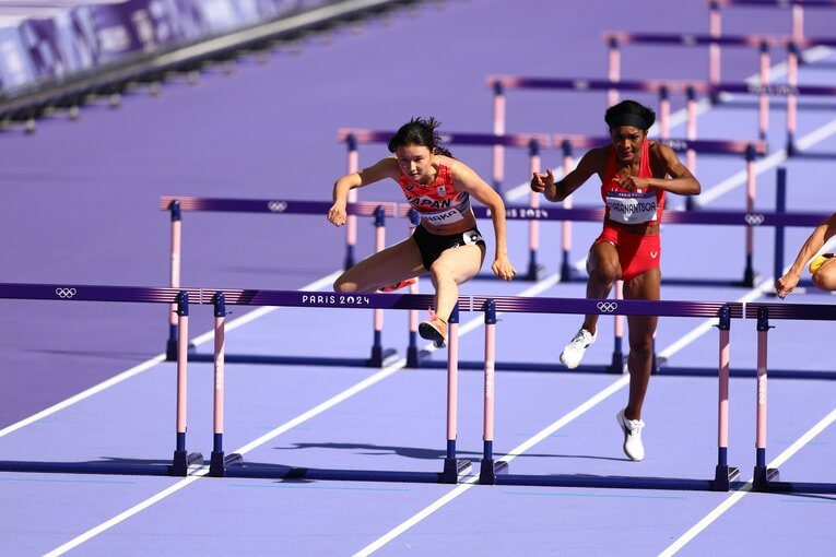 自身初となる五輪の舞台では敗者復活戦を経て準決勝まで進出　©JMPA