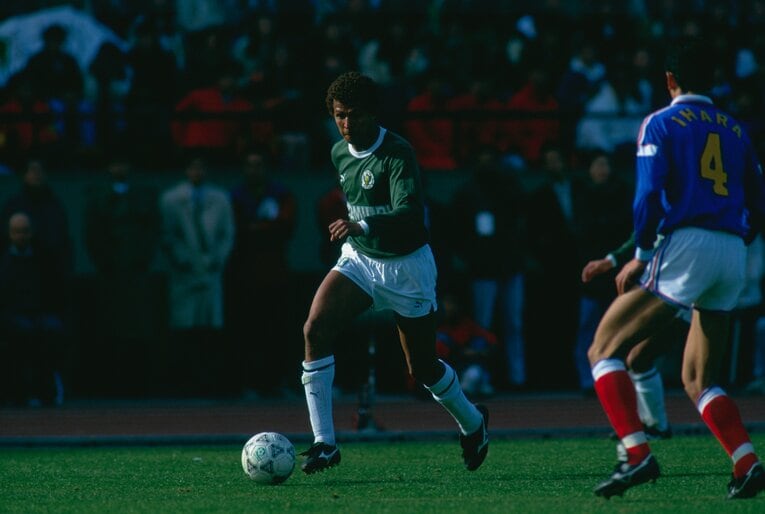 読売時代のトニーニョ ©Sports Graphic Number