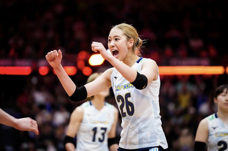 佐藤淑乃（2025年9月撮影）©︎Volleyball World
