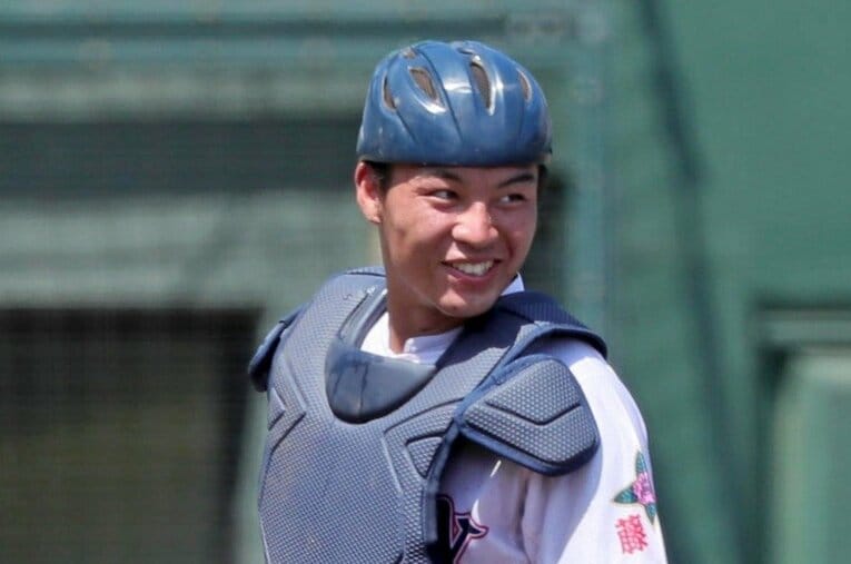 ドラフト目玉ベスト3　捕手編（1）日大藤沢高・牧原巧汰（174cm78kg・右投左打）