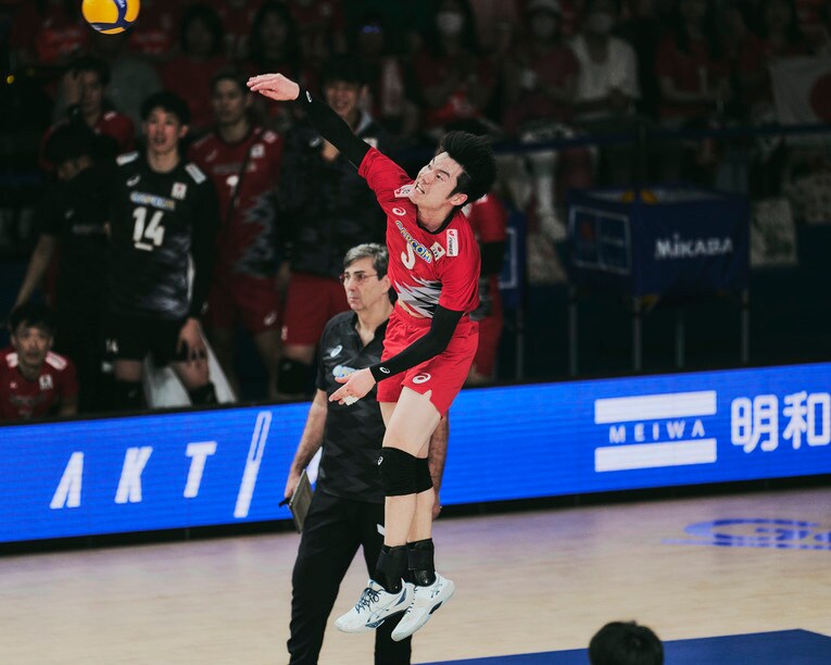 大塚達宣（VNLポーランド戦）　©︎Yuki Suenaga