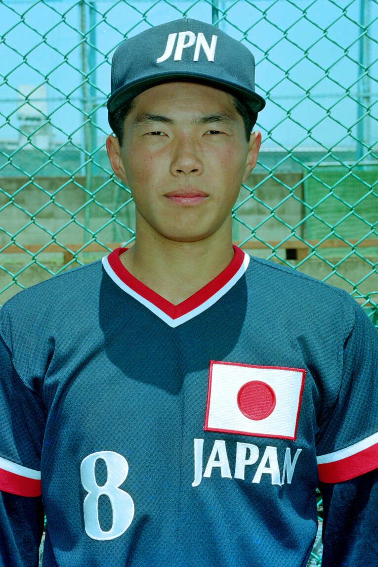 【ホークス名選手レア写真／全10枚超】青学時代の小久保裕紀はバルセロナ五輪代表にも選ばれた　©JIJI PRESS