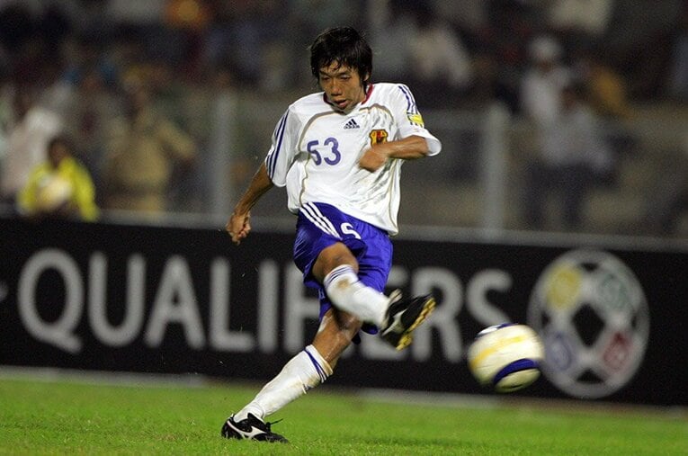 2006年の中村憲剛　©Sports Graphic Number