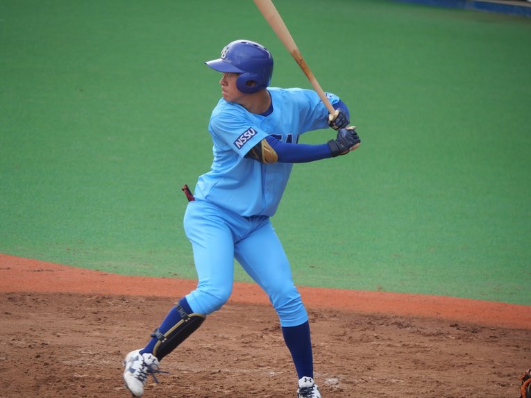 小柄だが、パンチ力ある打撃力が魅力　©︎PABB-lab