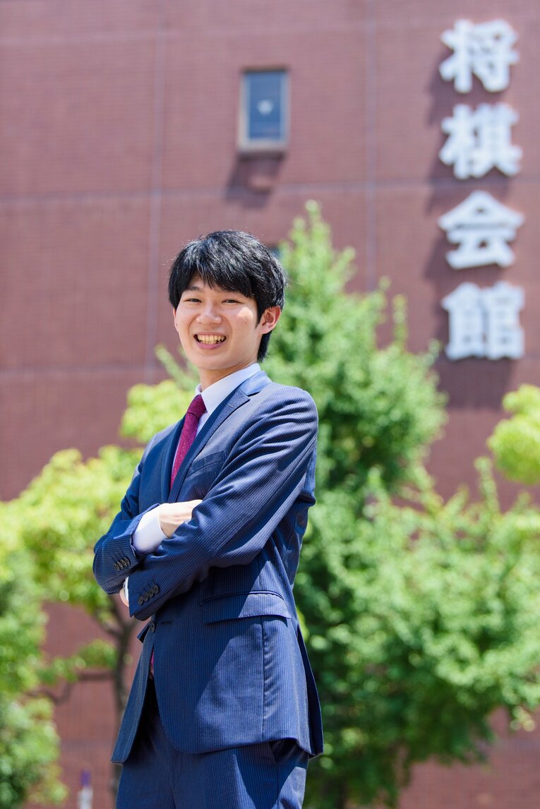 2017年当時の斎藤慎太郎八段　©Takashi Shimizu