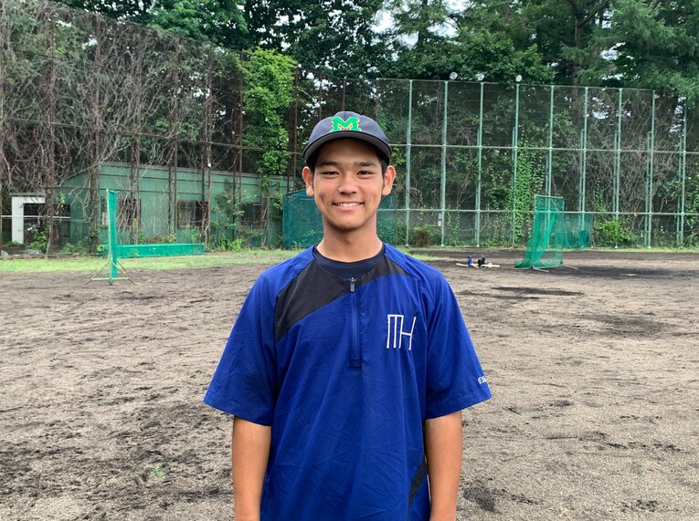 リーダーシップを発揮する1年・渡部大河（筆者撮影）