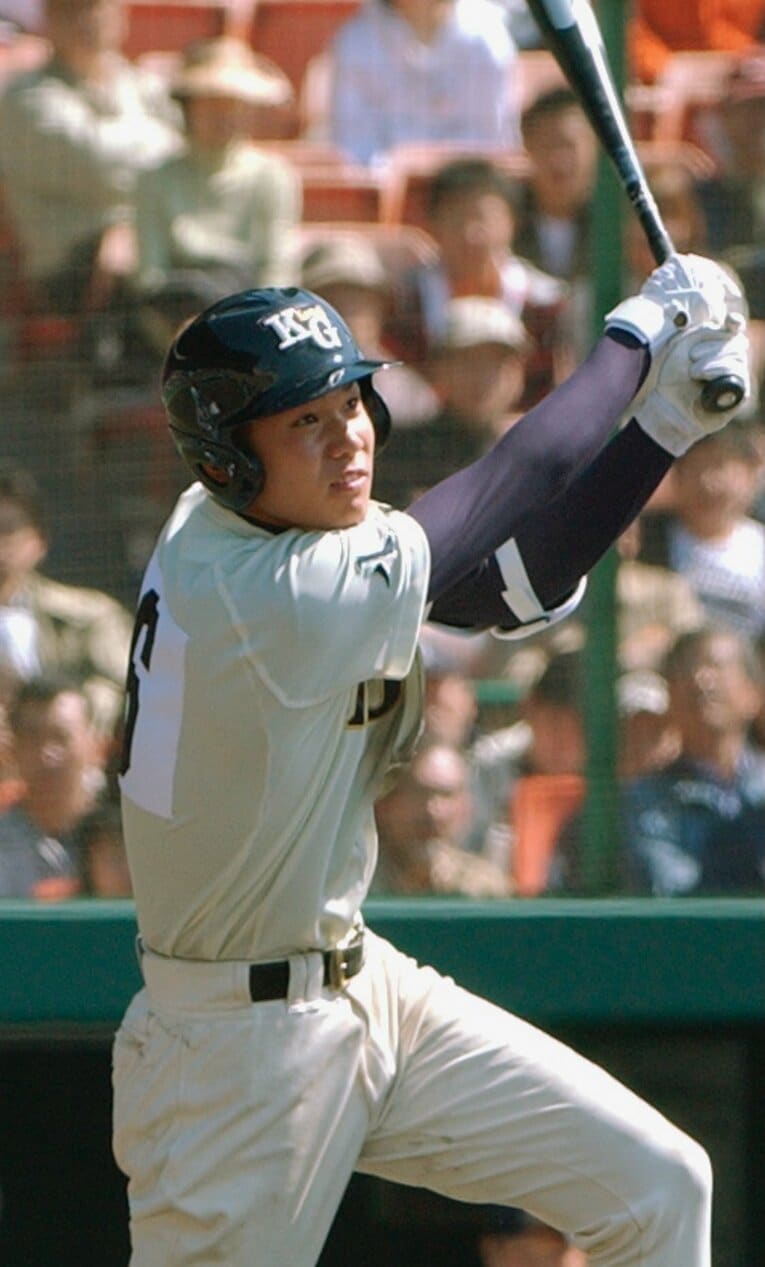 2006年3月のセンバツ甲子園。光星学院高時代の坂本勇人　©JIJI PRESS