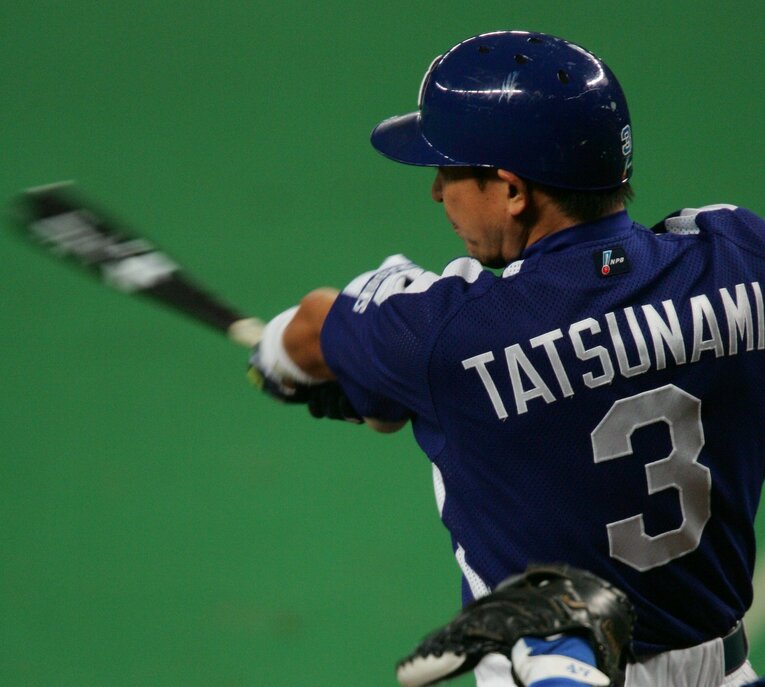 現役時代の立浪和義　©Hideki Sugiyama