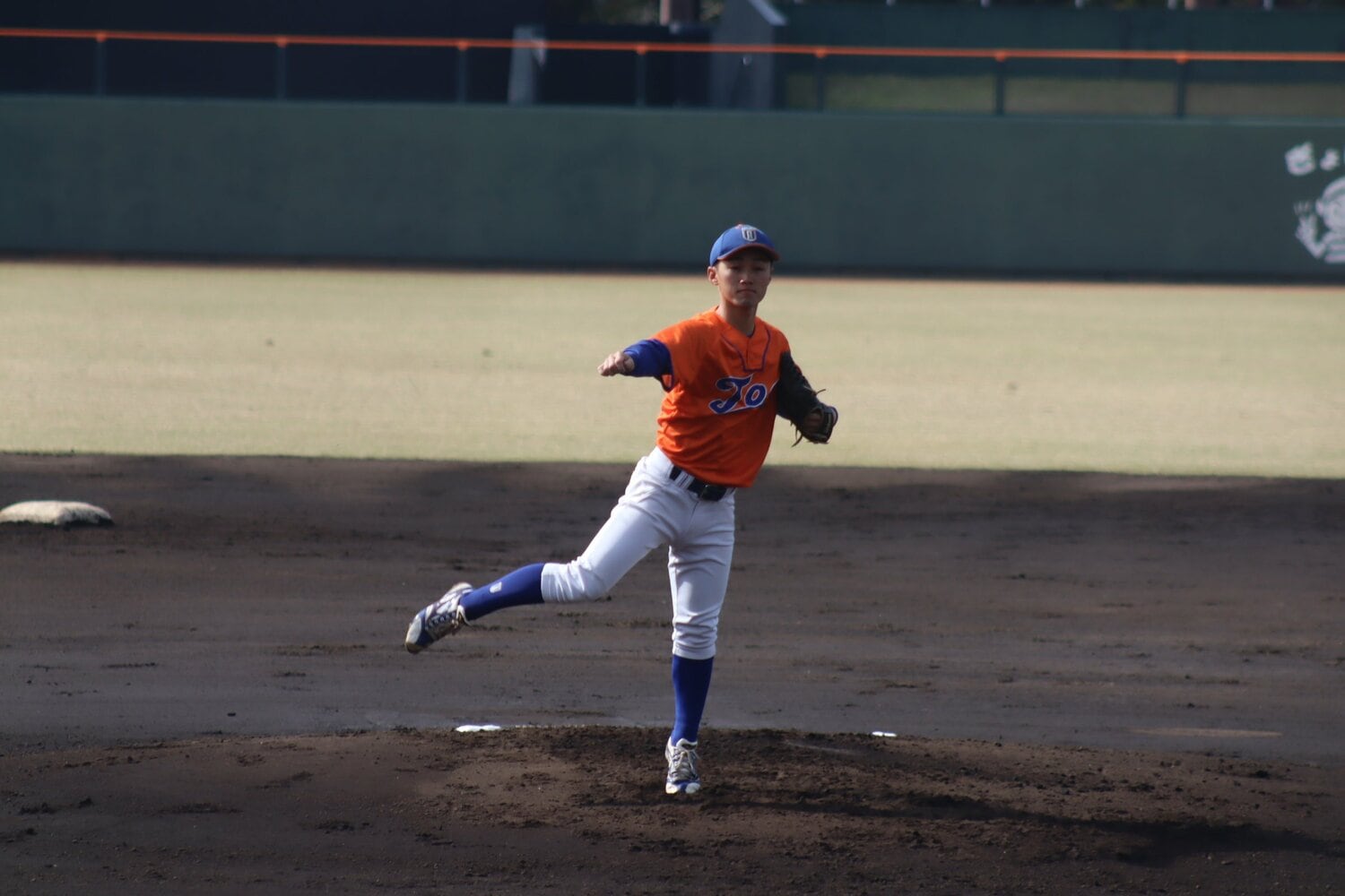 東亜大先発の田中啓太 ©Kou Hiroo