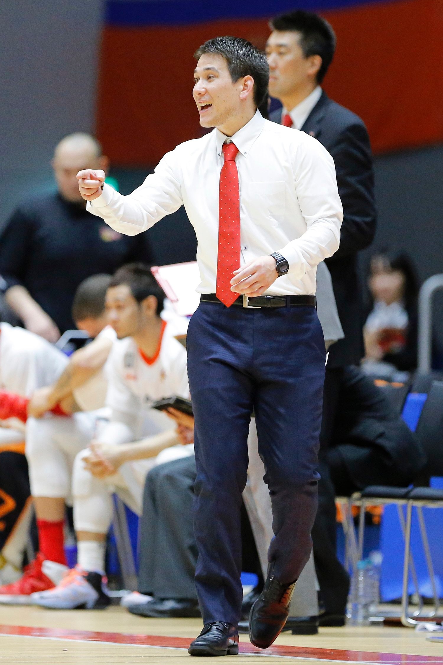 2019年12月よりチームを率いる藤田弘輝ヘッドコーチ　©AFLO