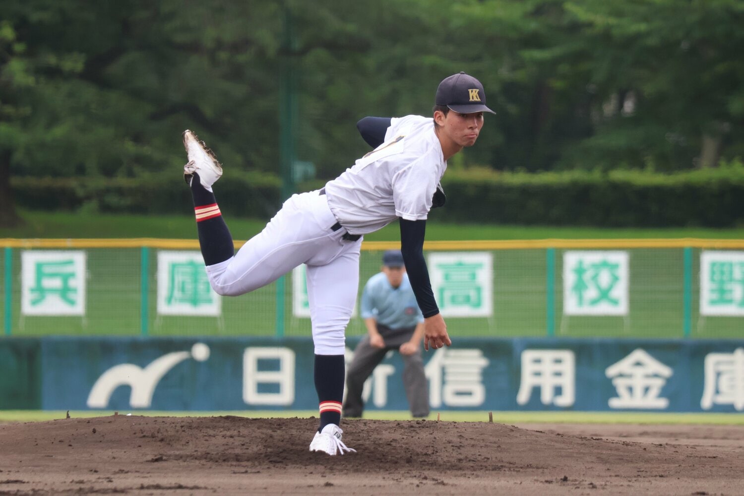 甲子園出場経験はないが、それでも2年目からはプロ注目の存在だった村上 ©Fumi Sawai