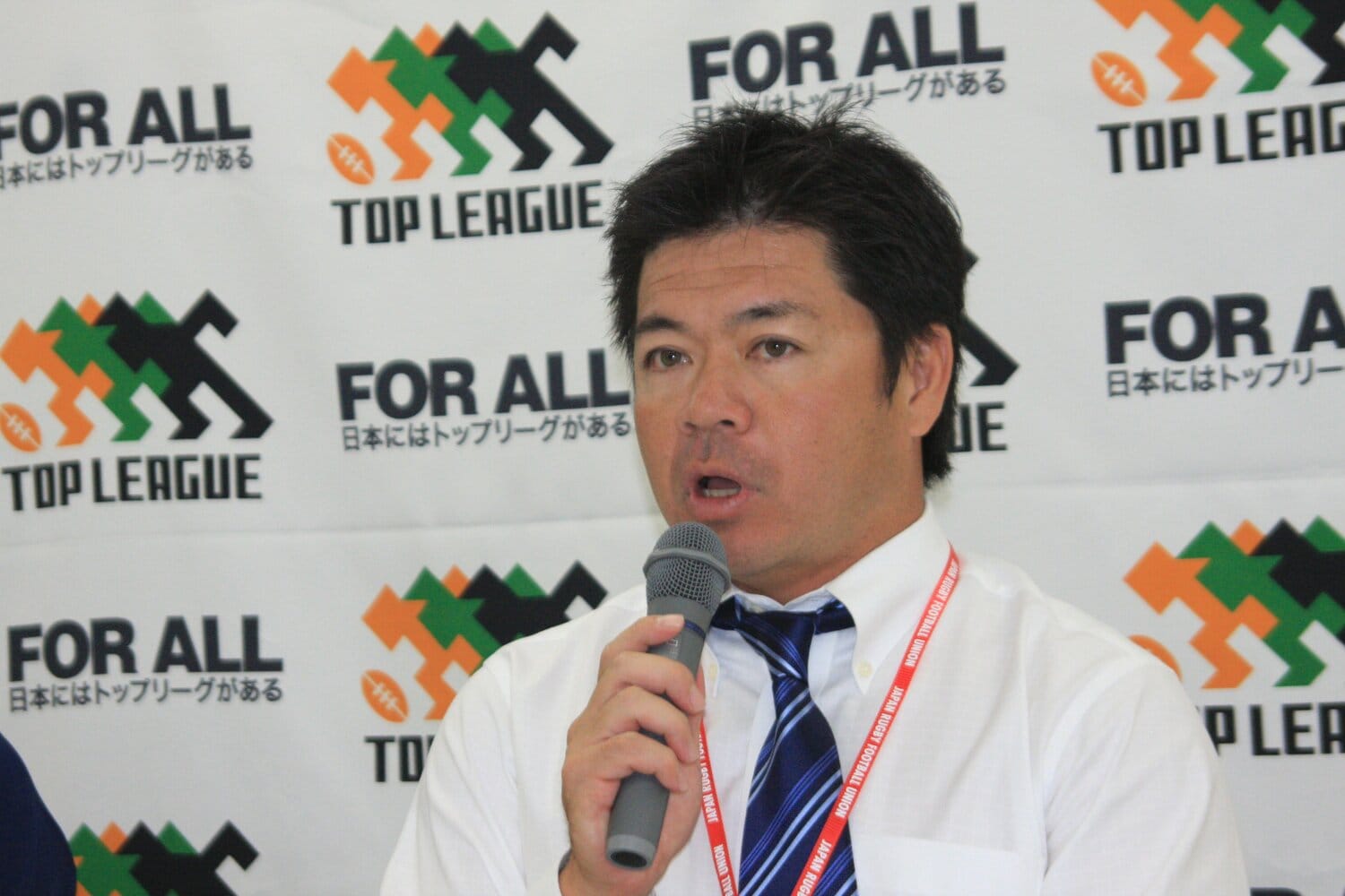 現在、日本代表でナショナルチームディレクターを務める藤井雄一郎氏は、サニックスのGM兼監督として魅力的なチームを作り上げた（2009年）　©Nobuhiko Otomo