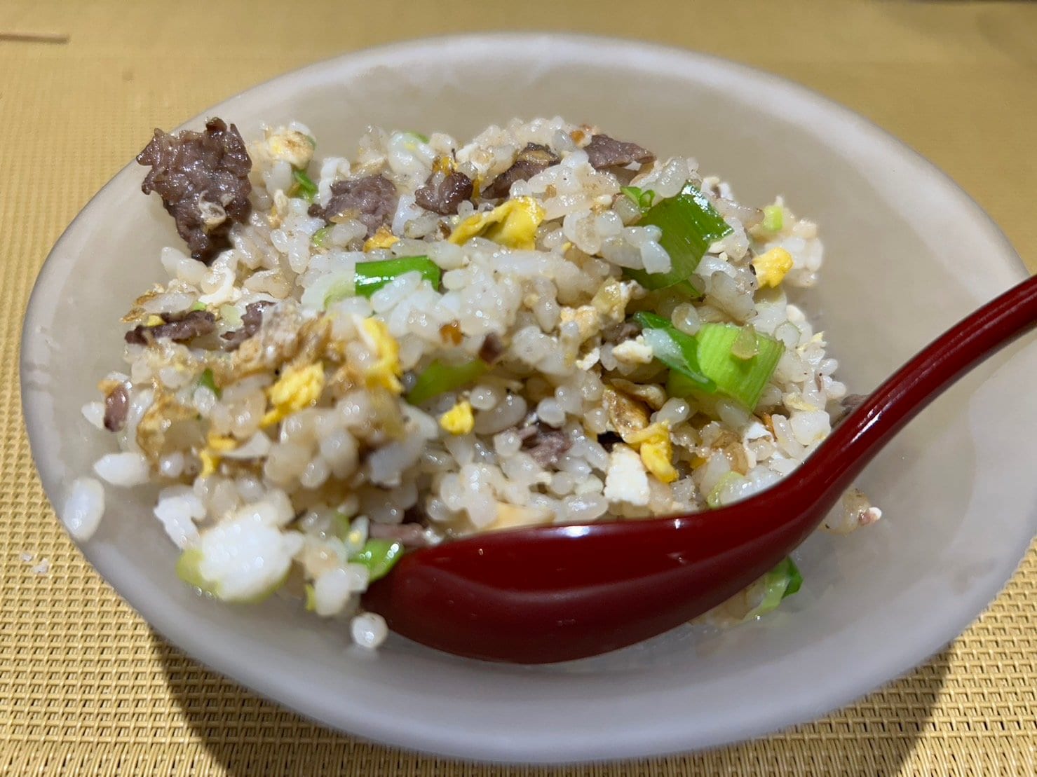 畠中シェフが特別に作ってくれた「ガーリックライス」