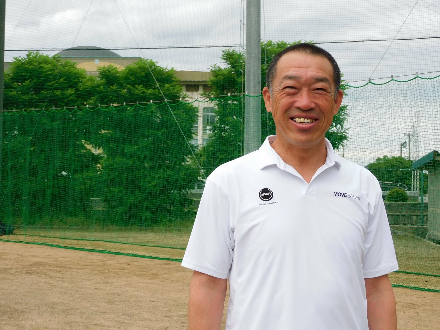 現在は通信制高校AOIKE高等学校の野球部で監督を務める田畑　©Haruka Sato