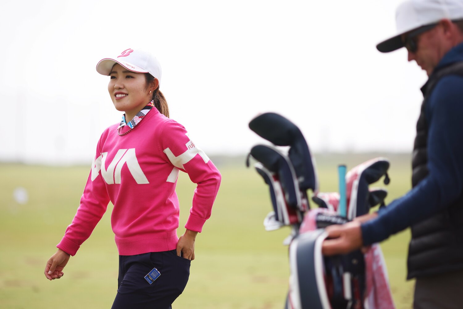 初出場の全英女子オープンでも気持ちの強さを垣間見せた古江彩佳　©︎Getty Images