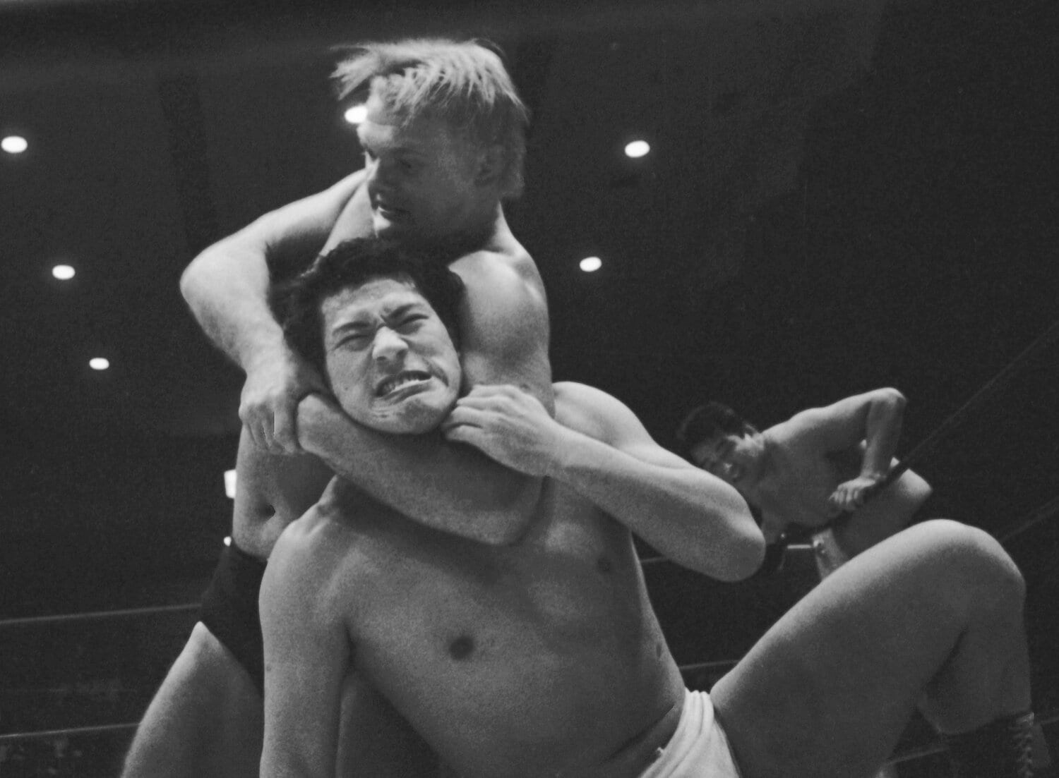 1967年の猪木　©JIJI PRESS