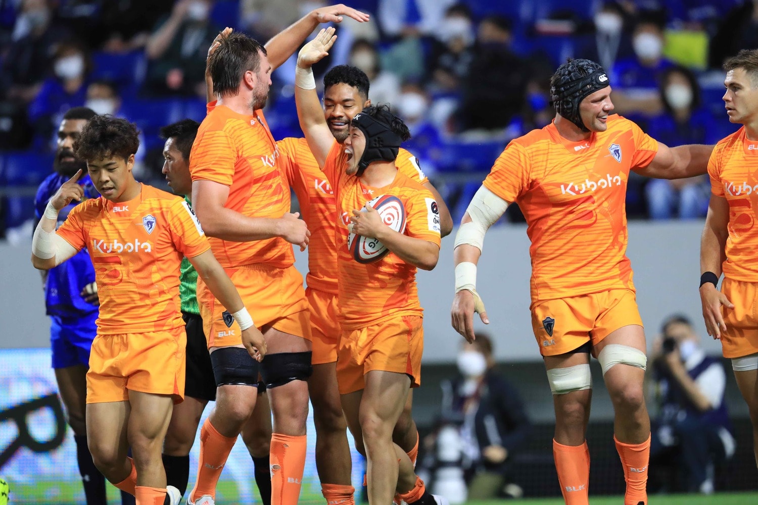 日本代表候補に選出されたWTB根塚洸雅(クボタスピアーズ船橋・東京ベイ)©︎JRLO