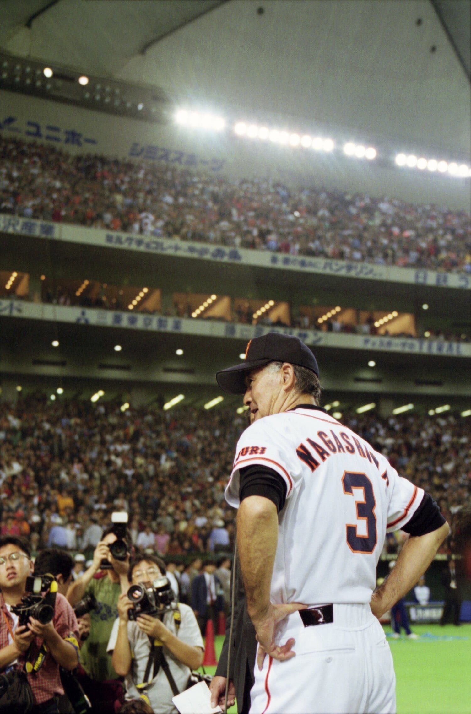 巨人監督時代の長嶋茂雄　©︎BUNGEISHUNJU