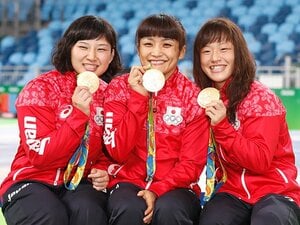 名コーチと猛練習、吉田沙保里の存在。登坂、伊調、土性、3連続逆転は必然だ。