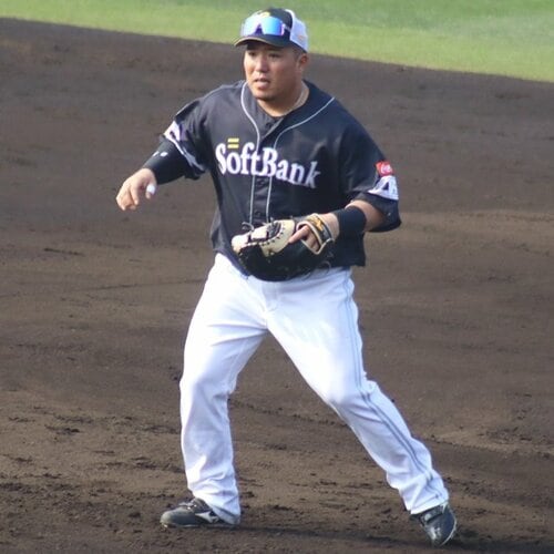本多雄一選手(現コーチ) エルボーガード 80 本多 雄一 選手名鑑2023 | 福岡ソフトバンクホークス