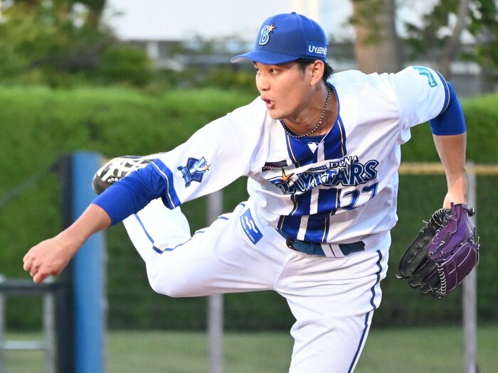 藤浪晋太郎の「制球改善にDeNAのAIやメカニクスデータ班を徹底的に使う」…編成トップの評価は？「彼の影響力はバウアーと近いものがある」＜Number Web＞ photograph by JIJI PRESS