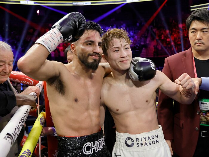 井上尚弥を“最も苦しめた男”カルデナス「お金がなくて2年前までUberEatsの配達員だった…」29歳の壮絶ボクシング人生、井上尚弥から奪った“衝撃ダウン”＜Number Web＞ photograph by Steve Marcus/Getty Images