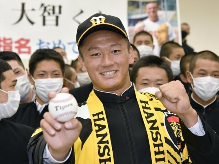 〈気になる採点は？〉藪恵壹は阪神ドラフトをどう見たか 「森木は球界を代表するエースになれる逸材」「今回一番驚いたのが…」＜Number Web＞ photograph by Kyodo News