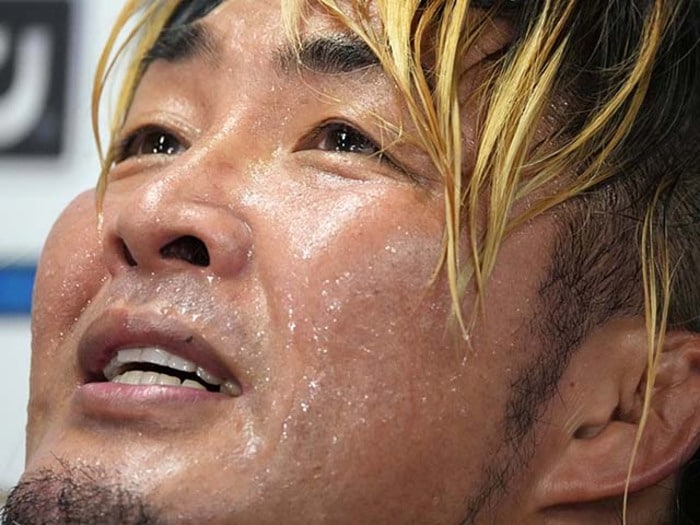 “5年勝てなかった”内藤哲也に大逆転勝利…棚橋弘至45歳が『G1』2戦目で涙ぐんだワケ「それくらい差があったんだと思います」＜Number Web＞ photograph by Essei Hara