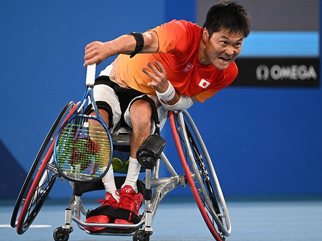 車椅子テニス 王者 国枝慎吾 直筆サイン入り写真 パラリンピック 金メダル 車椅子テニス 王者 国枝慎吾 直筆サイン入り写真 パラリンピック