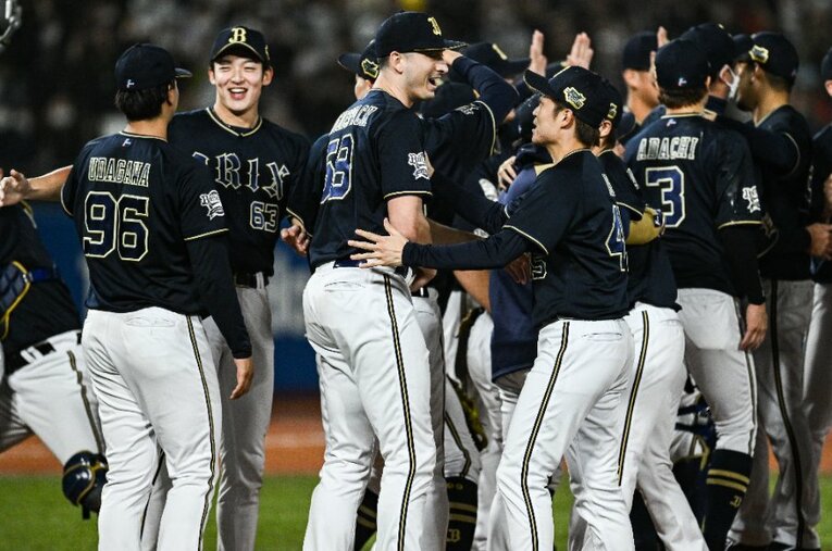 26年ぶりの日本一に輝いたオリックスを支えたリリーフ陣たち。山﨑颯一郎、宇田川優希、ワゲスパック…そしてもうひとり39歳ベテランの存在が大きかった ／ photograph by Nanae Suzuki