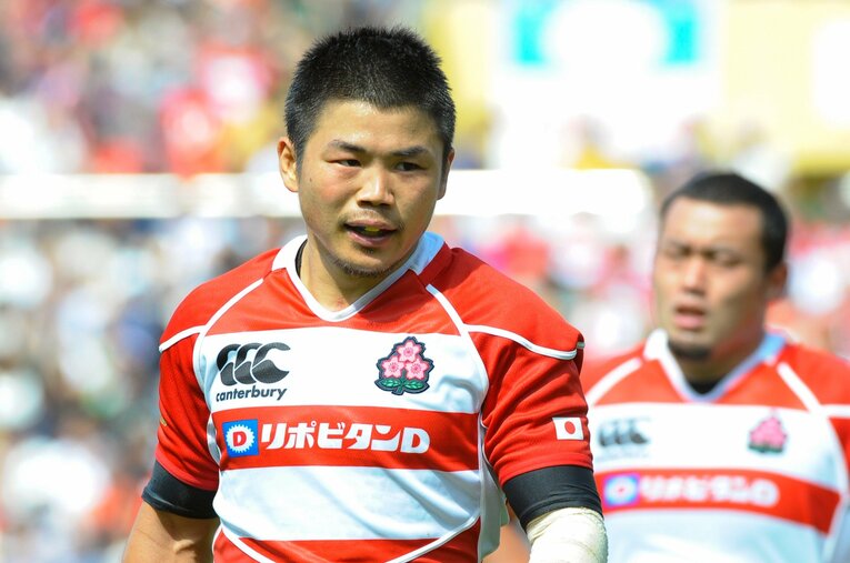 2013年ウェールズ戦　©︎Toshiya Kondo