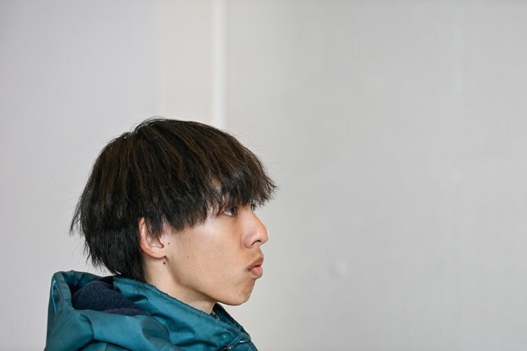 【黒田朝日レア写真】走り終えた直後もニコニコ（4年時。写真は続きます）　©Nanae Suzuki