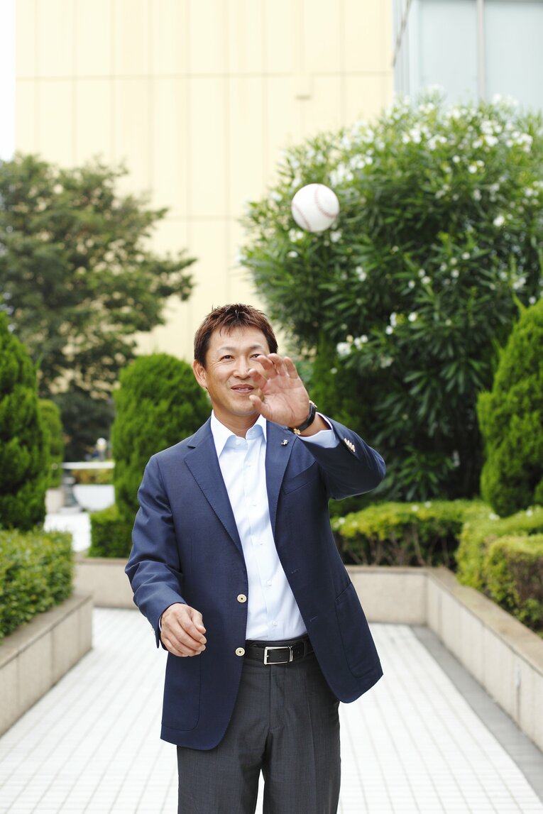 2011年撮影（野球評論家時代）　©Sports Graphic Number