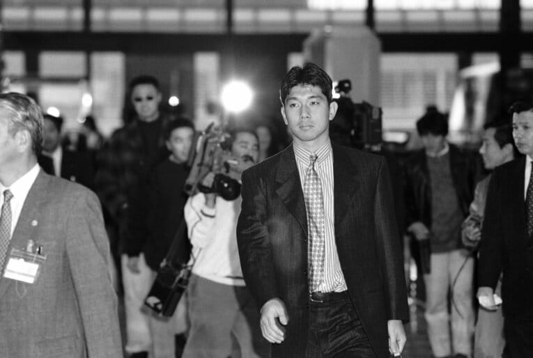 野茂はいわば「野球亡命」することになった　©Masato Daito