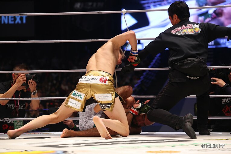 朝倉海vsフアン・アーチュレッタ　©RIZIN FF